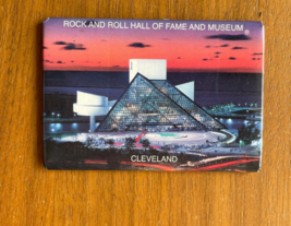 Rock And Roll Hall Of fame Museum Cleveland Ohio Magnet - £7.57 GBP