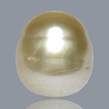 Oval 14.5 x 16mm 25.7 Carats Natural Rich Gold Philippines South Sea Loo... - £169.92 GBP