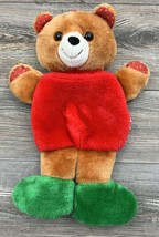 Gerber Products Co Teddy Bear w/ Front Pocket Pouch Plush Stuffed Animal  15&quot; - £11.61 GBP