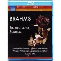 Brahms: Ein Deutsches Requiem [Antoni Wit, Christiane Libor, Thomas E. B... - $21.00