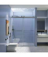 60&quot; Frameless Shower Door - Soft Close, Chrome - $838.99