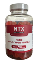 Keto ACV Gummies Advanced Weight Loss – 1,000mg Keto Apple Cider 60ct Exp:05/25 - £13.44 GBP