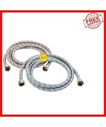Universal 10FT Washing Machine Hoses with Octagon Fittings - Leak-Proof ... - $68.85 CAD