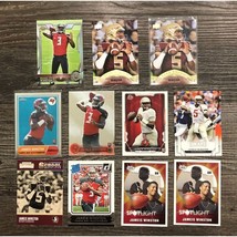 2015 Jameis Winston RC Rookie Card LOT of 11 Topps Chrome Upper Deck Bowman - $15.77