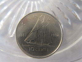(FC-889) 1992 Canada: 10 Cents - $1.00