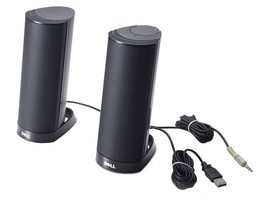 Dell AX210 Black USB Stereo Speaker System - £18.83 GBP