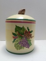 Villeroy &amp; Boch French Noel Cookie Jar House &amp; Garden Collection - $46.74
