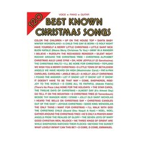 120 Best Known Christmas Songs () - $24.00