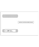 4-Up Horizontal Laser W-2 Envelope Double-Window Self-Seal 9 x 5 5/8 - $29.69