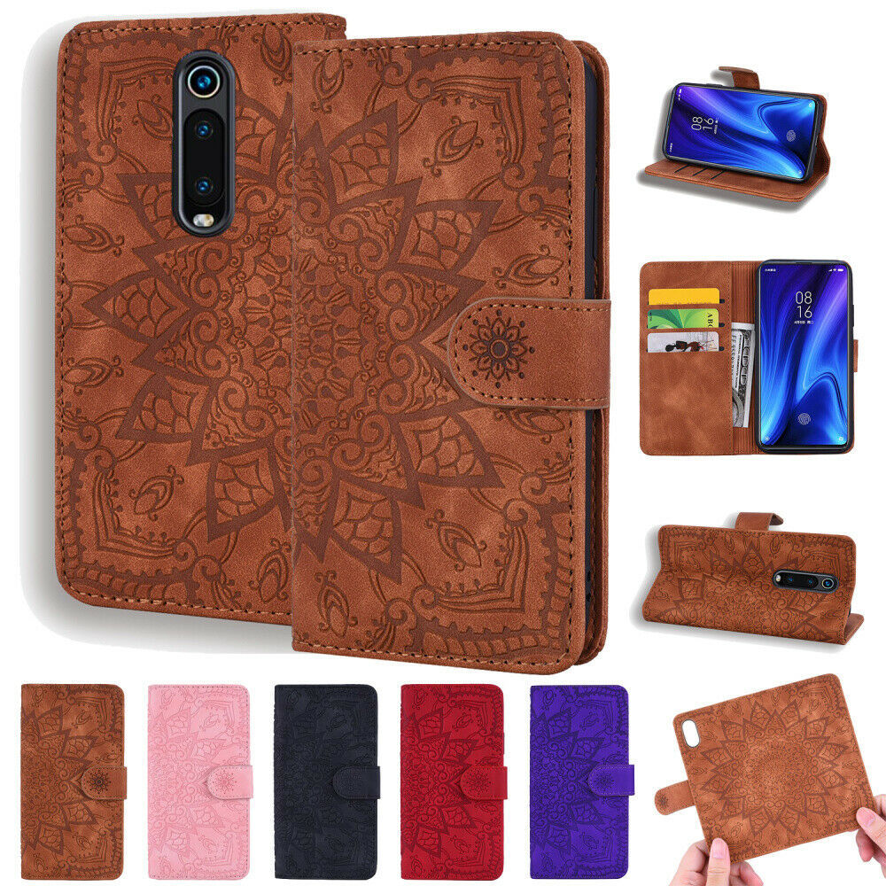 For Xiaomi 9 8 Lite Redmi 6 Pro Note 7 k20 Wallet Leather Stand Case Flip Cover
