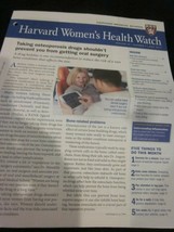 Harvard Medical School Harvard Women&#39;s Health Watch Newsletter May 2019 New - £5.49 GBP