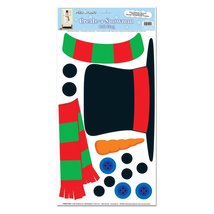 Create-A-Snowman Peel &#39;N Place Party Accessory (1 count) (14/Sh) - $111.17 MXN