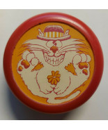 Vintage 1983 Pro-Yo Whizz Yo-Yo Red &quot; Crazy Cat &quot; New Old Stock SKU 110 - £7.83 GBP