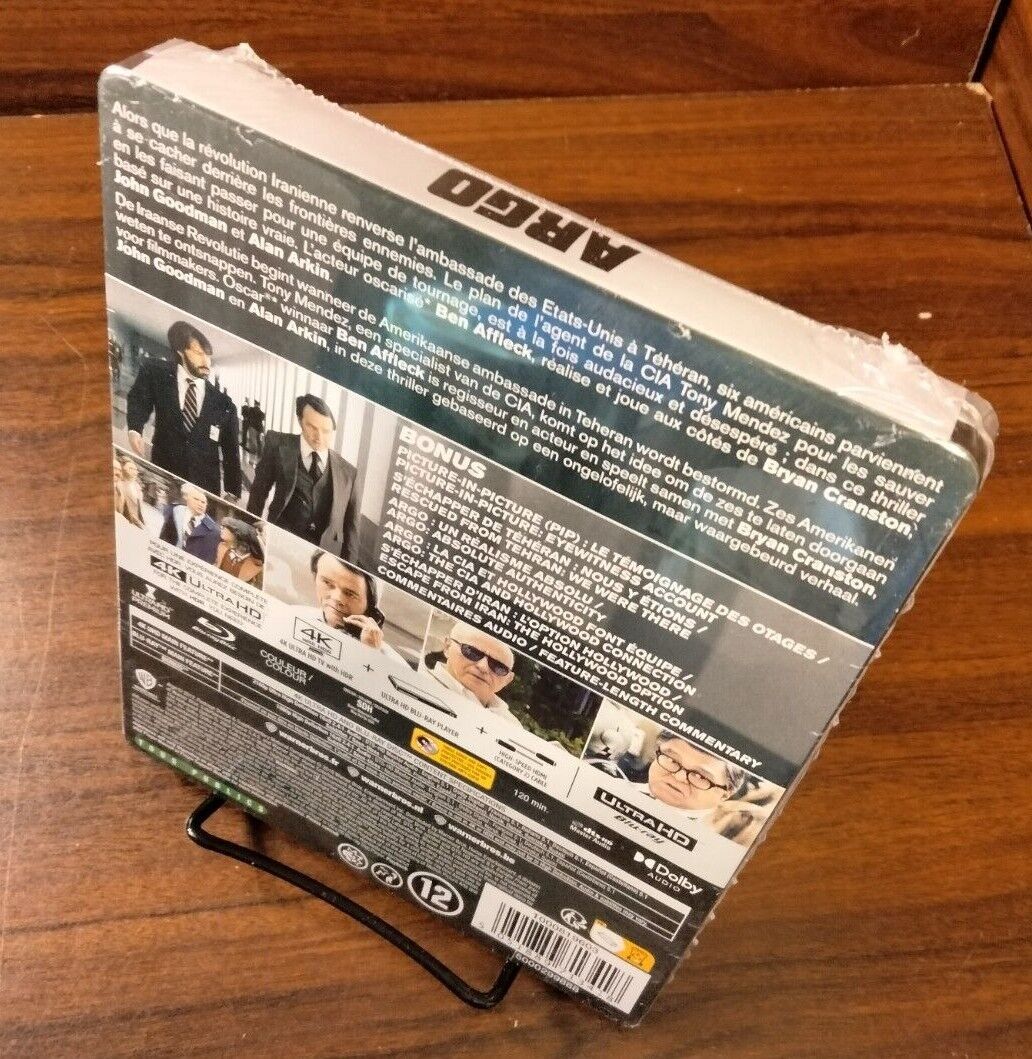 Argo 4K UHD/Blu-ray Steelbook - EU IMPORT - NEW - Free Box w/Tracking Item image 9