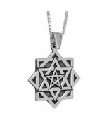 Kabbalah Amulets Pendant Eve’s Rectification Tikun Hava Sterling Silver  - $106.92