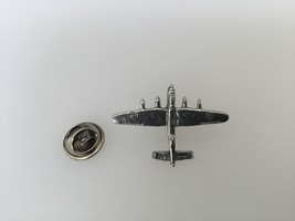 Lancaster Bomber Pewter Lapel Pin Badge Handmade In UK - $7.50