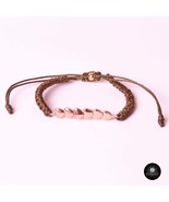 Kavak Handmade Women&#39;s Bracelet Rose Gold Plated Ties of  Hearts (Rose H... - $18.00