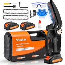 The Vastar Cordless Mini Chainsaw Is A 6-Inch Portable Electric Chainsaw... - $45.92