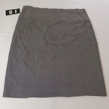 Ashley Blue SKTX Women's 2X Black & White A-Line Pull-On Elastic Waist Skirt image 12