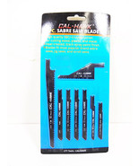 Jigsaw Blades Scroll Sabre Saw 8 pc Set for Wood Plastic Metal Blade Jig... - $8.14