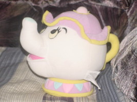 11&quot; Disney Mrs. Potts Teapot Plush Toy From Beauty and The Beast - £26.79 GBP