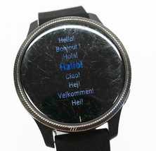 Garmin Venu Amoled GPS Smartwatch 010-02173-11 Black with Slate Hardware Issue image 4