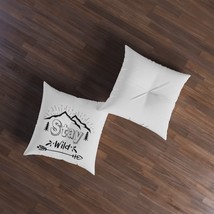 Stylish Tufted Floor Pillow for Relaxation and Decor, Featuring Eye-Catching &quot;St - £72.69 GBP+