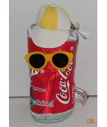 Coca-Cola Can in shades 8&quot; bean bag plush toy style #0132 - $15.07