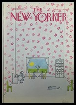 COVER ONLY The New Yorker April 26 1976 Tea Time by Robert Tallon No Label - £11.33 GBP