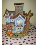 Partylite Halloween Ghostly Tealight Haunted House P7862 - €17,11 EUR