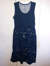 Charter Club Ladies Sleeveless Cotton Knit Pullover DRESS-P-NWOT-ELASTIC Waist - £13.15 GBP