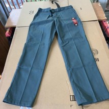 DICKIES 874 Classic Original Fit Uniform HUNTER GREEN Work Pants - 36 X ... - £26.47 GBP