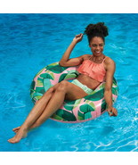 Bluescape Pink Tropical Inflatable Swim Tube Pool Float Age 9+, Unisex |... - $27.42 CAD
