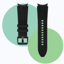 Samsung Sport Band for Galaxy Watch4 &amp; Later - Black (20mm) Medium/Large... - $16.42 CAD