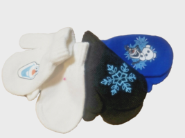 Disney FROZEN Olaf Toddler Kids Winter 3 pair Mittens NEW w/Tag FREE Shipping - £8.13 GBP