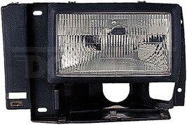 Headlight For 1989-1992 Ford Ranger Left Side Halogen Chrome Housing Clear Lens - $89.55