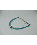 *NEW* Turquoise Sibenik Button Traditional Croatian Handmade Bracelet - £9.24 GBP