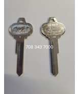 2 ORIGINAL HURD FORD MUSTANG PONY KEY BLANK TRUNK / GB 1964-1965  your c... - $325.30 MXN