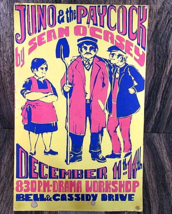 VTG 80&#39;s Juno &amp; the Paycock Musical at Unitarian Church Des Moines Card ... - $14.80