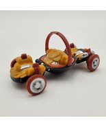 Hot Wheels Ballistiks Rover Driver Mustard Brown Black Ball Toy Car - $8.07 CAD
