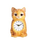 Kitty Clock with Moving Eyes - £19.74 GBP
