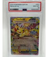 2024 POKEMON SSP EN-SURGING SPARKS #057 PIKACHU EX 057/191 PSA 10 - $123.74