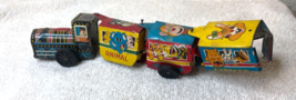 Vintage Animal Express Tin Toy Train Made In Japan Retro Circus - $19.80
