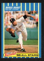 Boston Red Sox Bruce Hurst 1988 Fleer All Stars #18  ! - £0.39 GBP