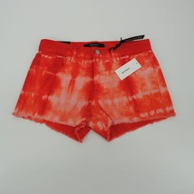 J Brand Womens Juniors Tie Dyed Cherry Tomato Shorts 25 NWT $158 - £14.07 GBP