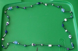 Nice Hand Made Beaded Necklace, Very Good Condition - £3.86 GBP
