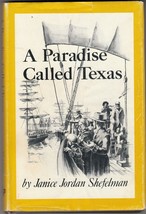 A Paradise Caled Texas (1983) Janice Shefelman Signed Eakin Press Young Adult Hc - £10.78 GBP