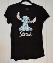 Disney Stitch Black Youth T-Shirt Small - $9.50