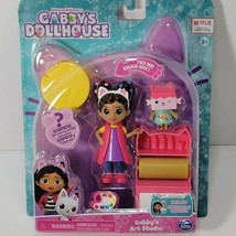 Gabby&#39;s Dollhouse Art Studio Figure Set Baby Box Cat Surprise Accessory Surprise - £9.78 GBP