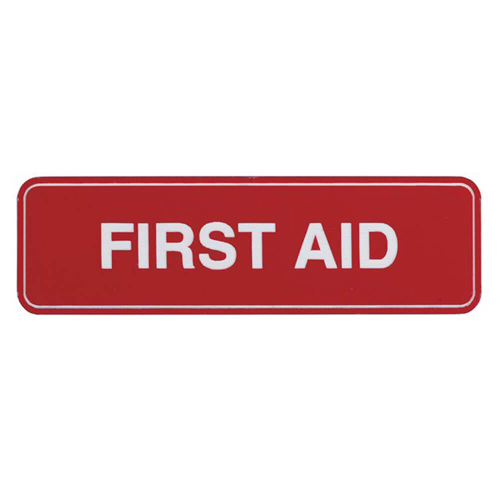 Primary image for  Adhesive First Aid Sticker Sign (100x30mm)